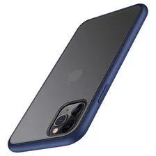 Funda Para iPhone 11 Pro Max, Negra Y Azul/suave/rigida