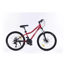 Bicicleta Zanella Suono Rodado 24 Roja