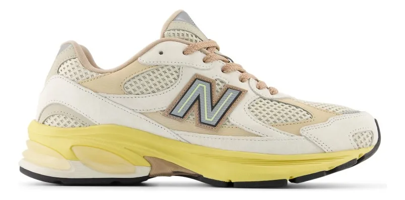 Zapatilla New Balance Sin Género U2010sgr Blanco Azul Amarillo Liso 8.5 Us