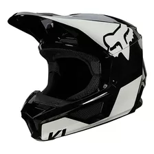 Capacete Fox V1 Revn Black/white