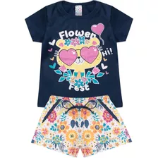 Roupas Infantil Menino Menina Kit Com 6 Conjuntos Sortidos