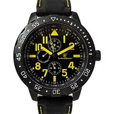 Reloj Calibrador Smith & Wesson Para Hombre, 5 Atm Amarillo,