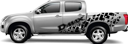 Adhesivo Chevrolet D-max Huellas Foto 3