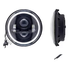 Faro Led Moto Para Universal Carcasa De 7 Pulgadas