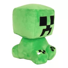 Peluche Minecraft 25 Cm - Creeper Color Multicolor