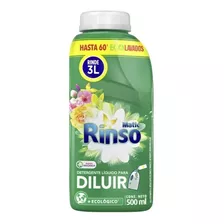 Rinso Detergente Para Diluir 500ml. Pack X 3