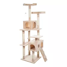 Oferta! Casa Para Gatos Rascador Arbol Trepador 170 Cms Alto