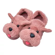 Pantufa Sapato Infantil Cachorrinho Peludo Antiderrapante