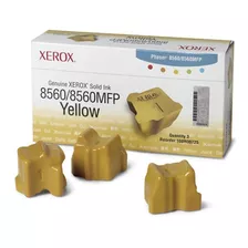 Cera Xerox 8560 Amarelo 108r00766 Cx Com 03