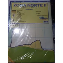 Mapa Zona Norte 2 Turístico Rodoviário 120x90cm Atualizado