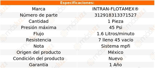 Mdulo Bomba Combustible 1.6 L/min Galant V6 3.8l 07/09 Foto 2