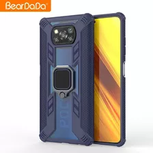 Funda Uso Rudo Con Anillo E Imán Xiaomi Poco X3 Nfc