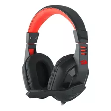 Auriculares Gamer Redragon Ares H120 Negro Y Rojo