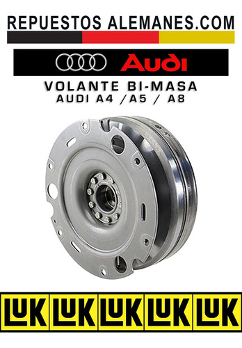 Volante Motor Bi-masa Caja Automtica Cvt Audi A4 A5 A8 Foto 4