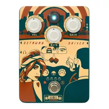 Orange Getaway Driver Overdrive Pedal Efecto Original