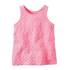 Carter S Girl Jacquard Tank Top Rosa 18m 