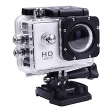 Camara Sports Fullhd Dv Sumergible 30m 1080p Similar Go Pro Color Plateado