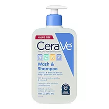 Cerave Baby Wash & Shampoo | Champu Sin Fragancias, Parabeno