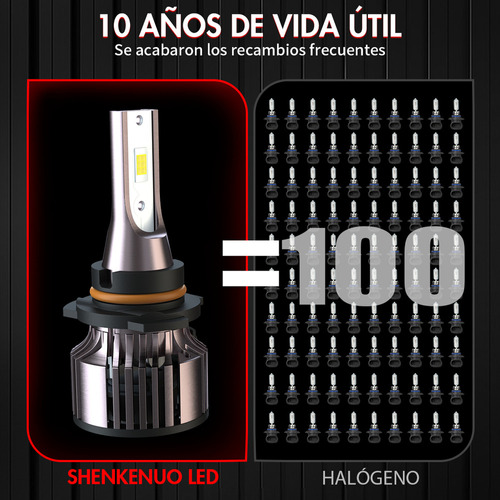 11000lm Kits De Faros Led Para Chevrolet Malibu 2004-2012 Foto 9