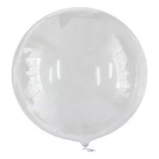 10 Globos Bobo 20in Globo Burbuja Pvc Transparente Adorno