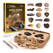 Mega Mina De Fósiles, Desentierra 15 Fósiles Reales Con N.