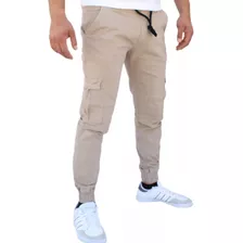 Llévate 3 | Jogger Cargo Adulto Hombre | Modelo Slim