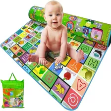 Tapete De Atividades Baby Bebe Infantil Dupla Face 1.80x2.0