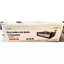 Mezcladora De Audio 4 Canales 1500w