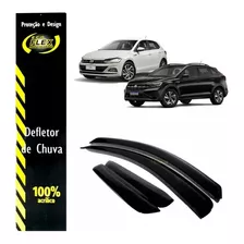 Calha De Chuva Defletor Slim Vw Nivus 2020 A 2023 4 Portas