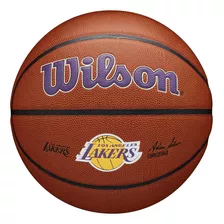 Balón Basquetbol Lakers Nba Alliance Wilson Color Naranja Oscuro