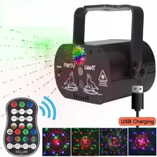 Projetor Holográfico Canhão Laser Rc 60 Efeitos Strobo Festa