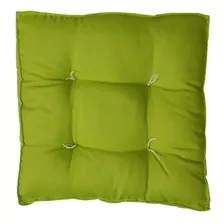 Almofada Para Cadeira Futon Novita 45x45cm Decoração Casa Cor Verde-limão