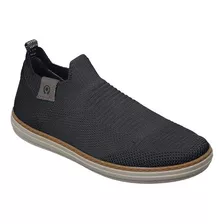 Sapatênis Infantil Masculino Ortopé Urban Tecido Knit Preto 