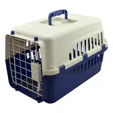 Transportadora Para Perro Con Puerta Metálica Varios Colores