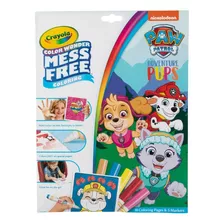 Libro Infantil Para Colorear Crayola Paw Patrol Color Wonder