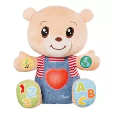 Urso De Pelúcia Chicco Teddy O Ursinho Das Emoções Bilíngue