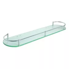 Estante Repisa Vidrio Baño Cocina Oval Organizador Ac.inox