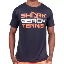 Camiseta Masculina Manga Curta Shark Beach Tennis Esporte