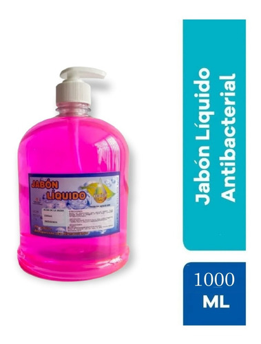Jabón Antibacterial 1000 Ml Válvula Bio - Ml A $13