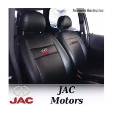 Imperdível Capa De Banco Couro Com Logo Jac Motors J5