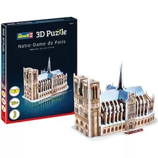 Quebra-cabeça 3d (3d Puzzle) Notre-dame De Paris Revell00121