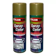 Tinta Spray Automotivo Ouro Vila Rica 300ml 2unidades