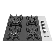 Cooktop Mesa De Vidro E Inox 4q À Gas Fg4404fvpix Suggar Bivolt