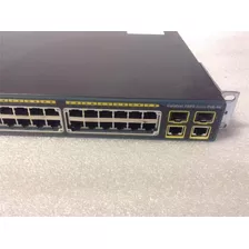 Switch Cisco Ws C2960 48pst-l 48 Portas Poe