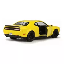 Auto Dodge Challenger Srt 2018 1/24 Colección Motormax