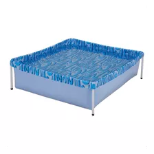 Piscina Infantil Estruturada Retangular 400 Litros Pvc Mor