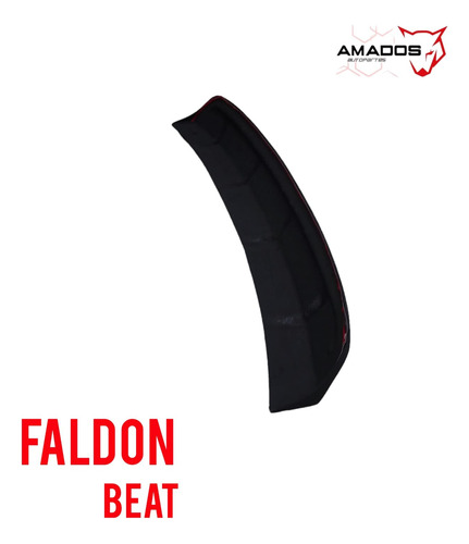 Difusor Trasero Beat Sedan Bumper Chevrolet Fv Foto 7