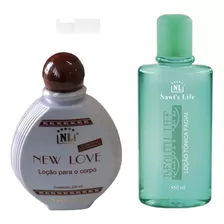 Kit Loção New Love E Tônico Facial Nawts Life