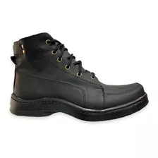 Bota Borcego Cuero Suela Febo Acordonado Free Comfort 8202