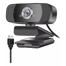 Cámara Web Webcam Full Hd 720p Micrófono Cargador Usb